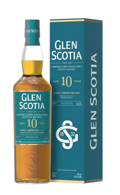 GLEN SCOTIA SCOTCH SINGLE MALT UNPEATED CAMPBELTOWN 10YR 750ML LIQ