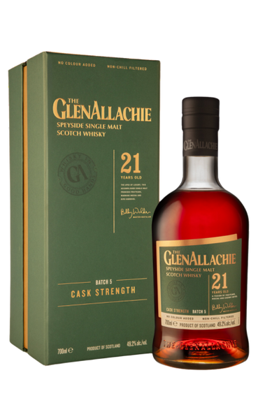 The GlenAllachie 21 Year Old Cask Strength 700ml – Remedy Liquor