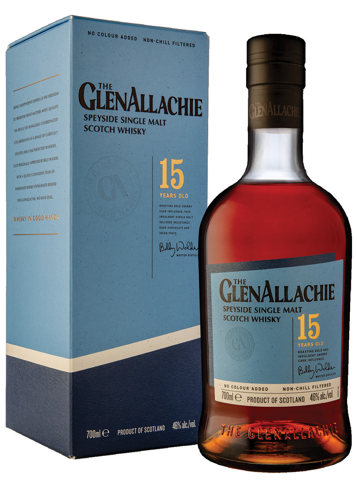 GLENALLACHIE SCOTCH SINGLE MALT SPEYSIDE 15YR 700ML Spirits