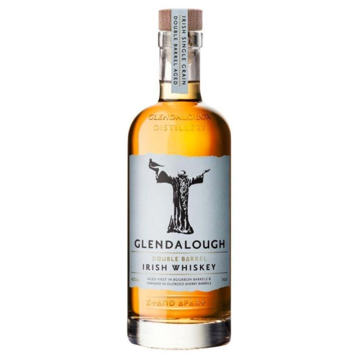 GLENDALOUGH WHISKEY DOUBLE BARREL FINISHED IN BOURBON & OLOROSO SHERRY BARRELS IRISH 750ML LIQ
