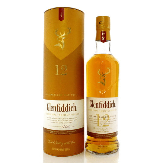 Glenfiddich Scotch Kosher Single Malt American Oak 12 Year 750ML