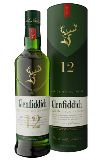 GLENFIDDICH SCOTCH SINGLE MALT 12YR 750ML - Remedy Liquor