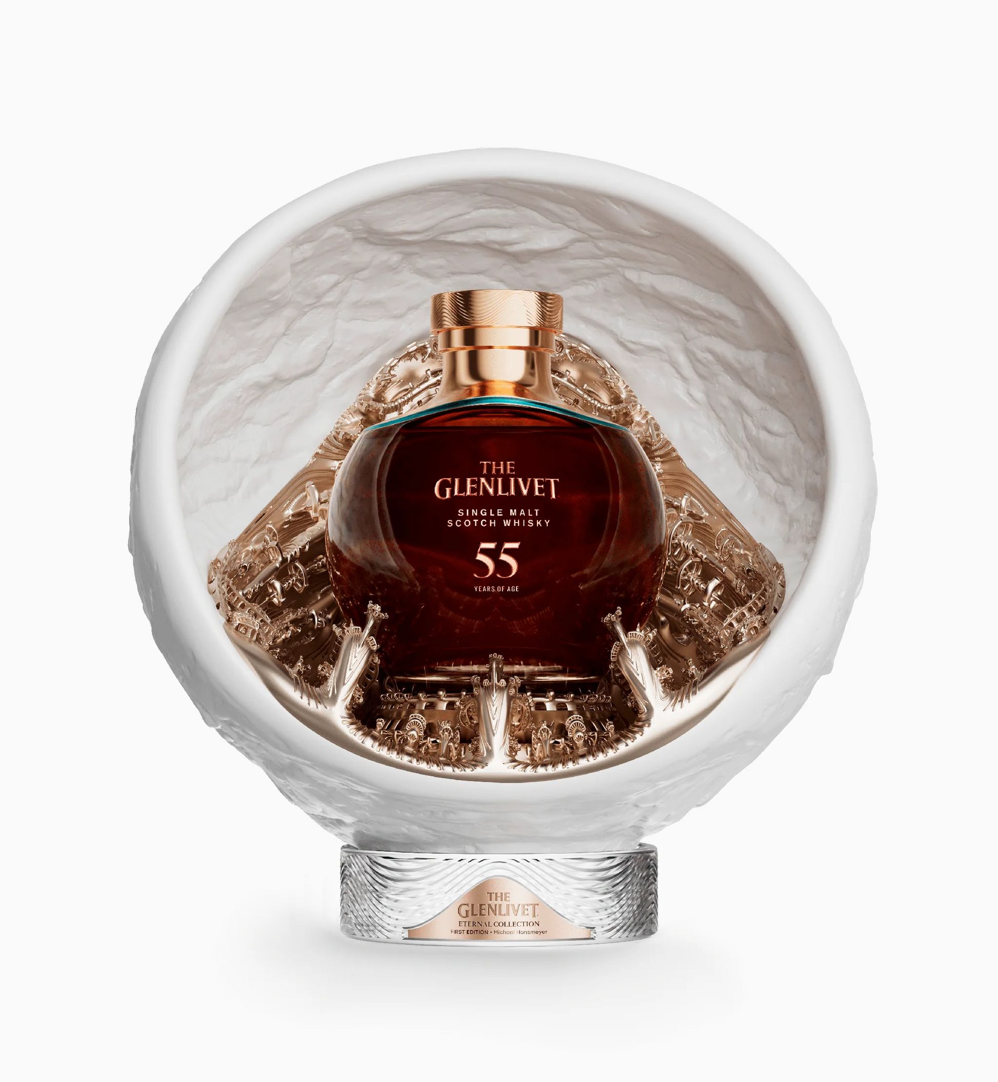 GLENLIVET SCOTCH SINGLE MALT THE ETERNAL COLLECTION 55YR 700ML LIQ