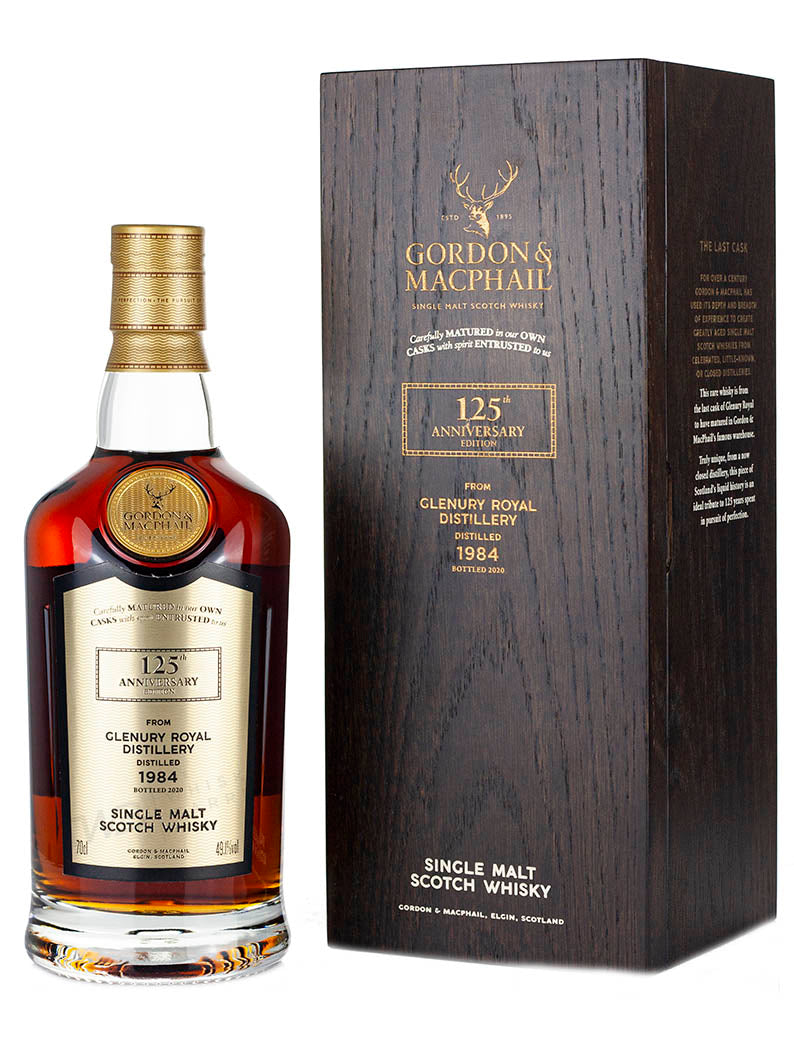 GORDON & MACPHAIL GLENURY ROYAL DISTILLERY SCOTCH SINGLE MALT 35YR 750ML LIQ
