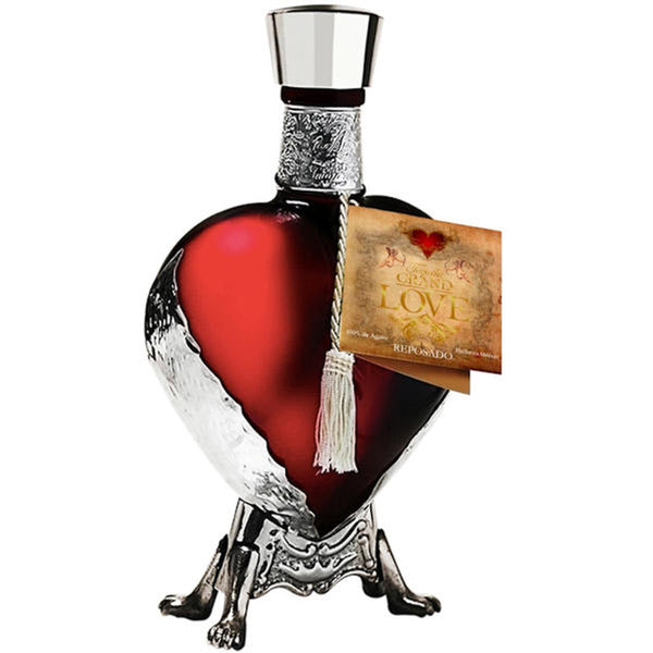 Grand Love Tequila Reposado Red Heart 750ML - Remedy Liquor