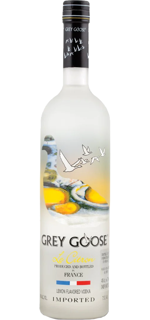 GREY GOOSE VODKA LE CITRON FRANCE 1.75LI LIQ