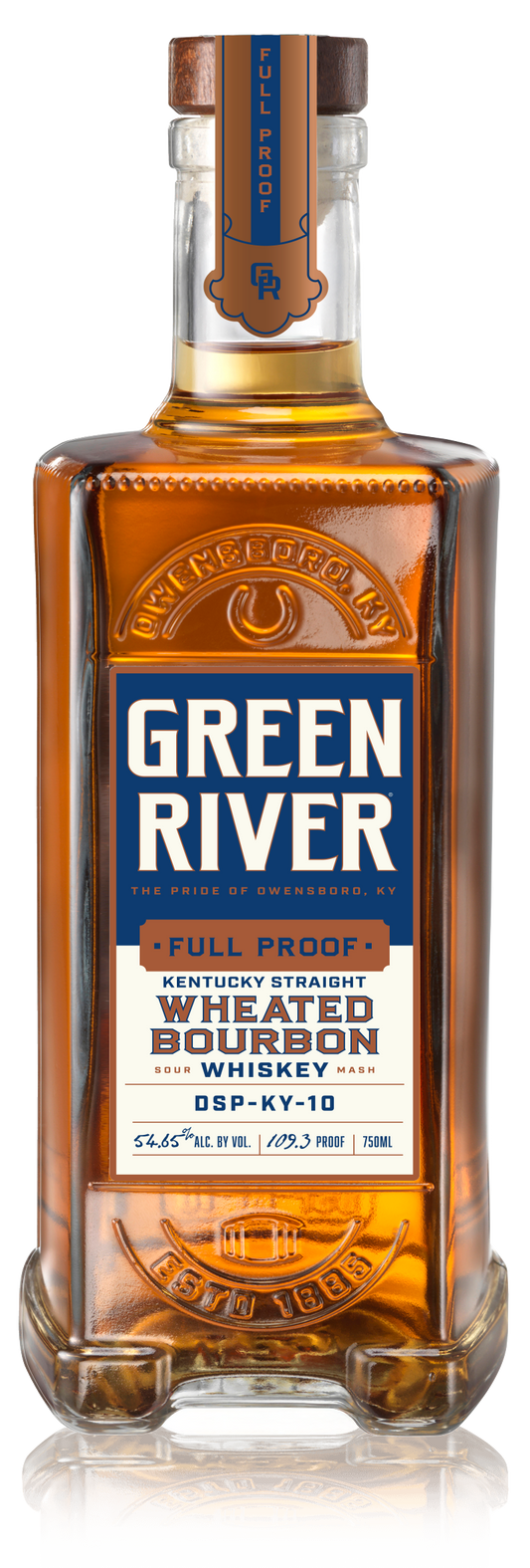 GREEN RIVER BOURBON WHEATED FULL PROOF KENTUCKY 750ML LIQ