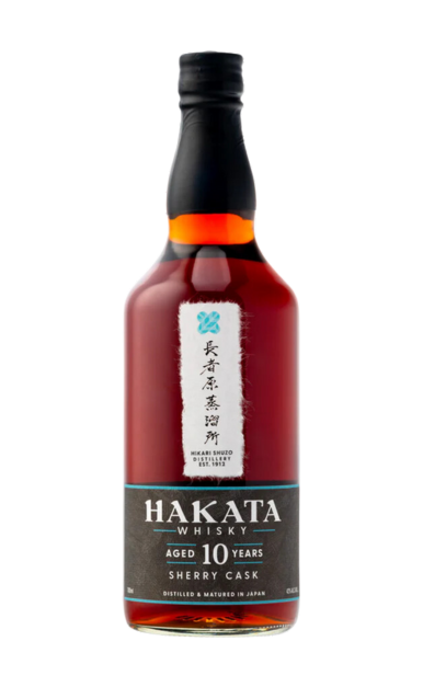 HAKATA WHISKY SHERRY CASK JAPAN 10YR 700ML LIQ