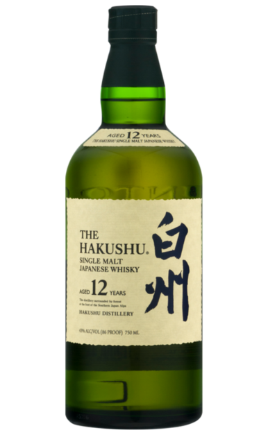 THE HAKUSHU WHISKY JAPANESE 86PF 12YR 750ML