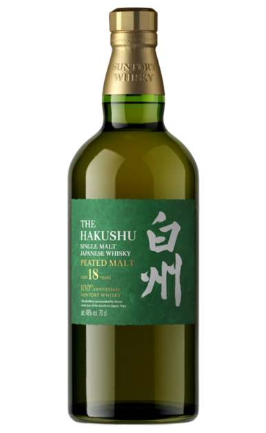 THE HAKUSHU WHISKY SINGLE MALT 100TH ANNIVERSARY EDITION JAPAN 18YR 750ML LIQ