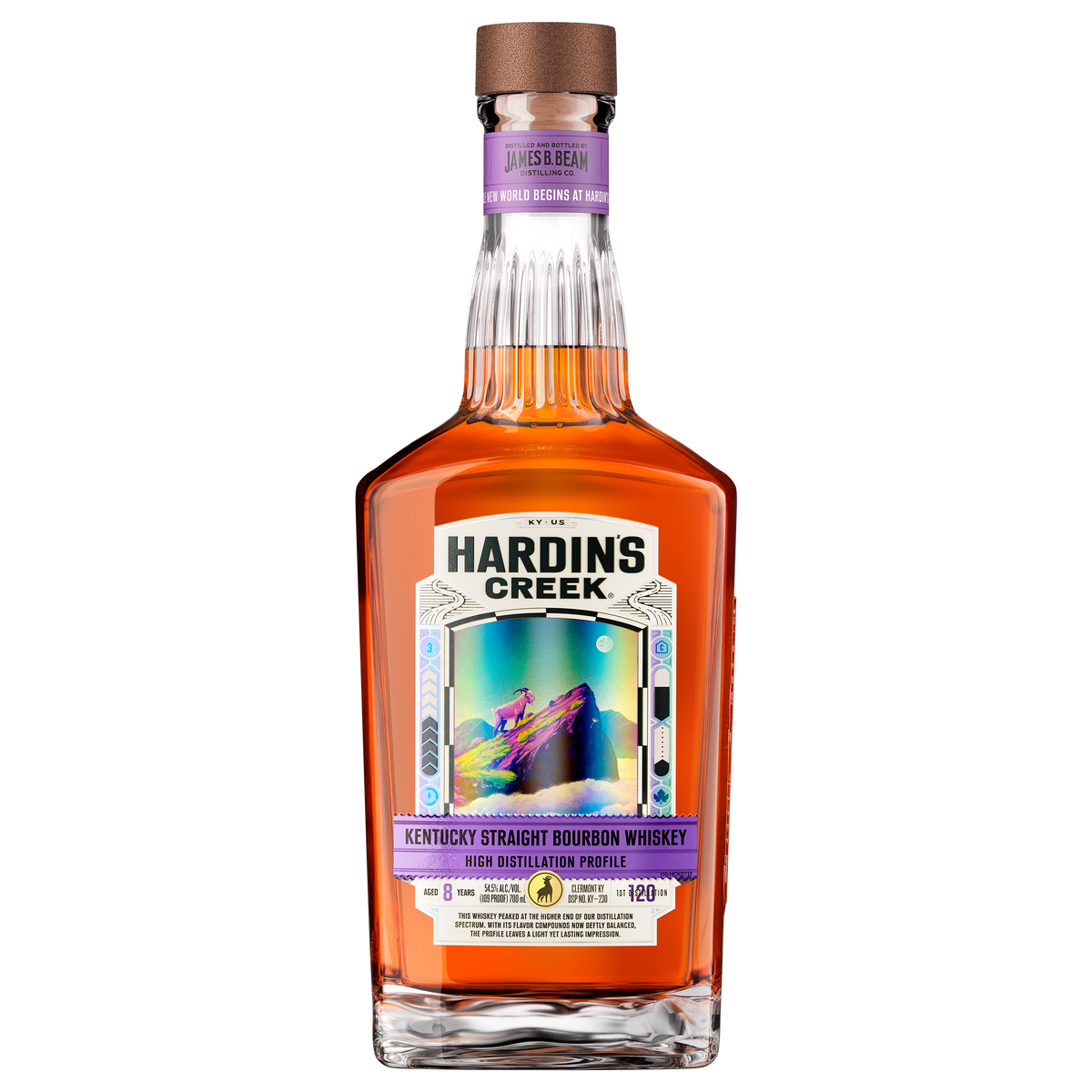 HARDINS CREEK BOURBON HIGH DISTILLATION PROFILE KENTUCKY 8YR 700ML LIQ