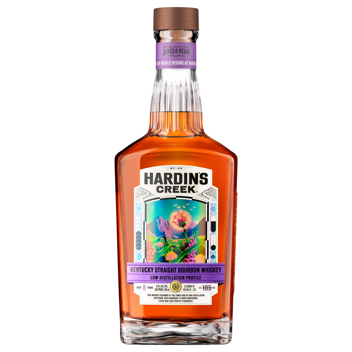 HARDINS CREEK BOURBON LOW DISTILLATION PROFILE KENTUCKY 8YR 700ML LIQ