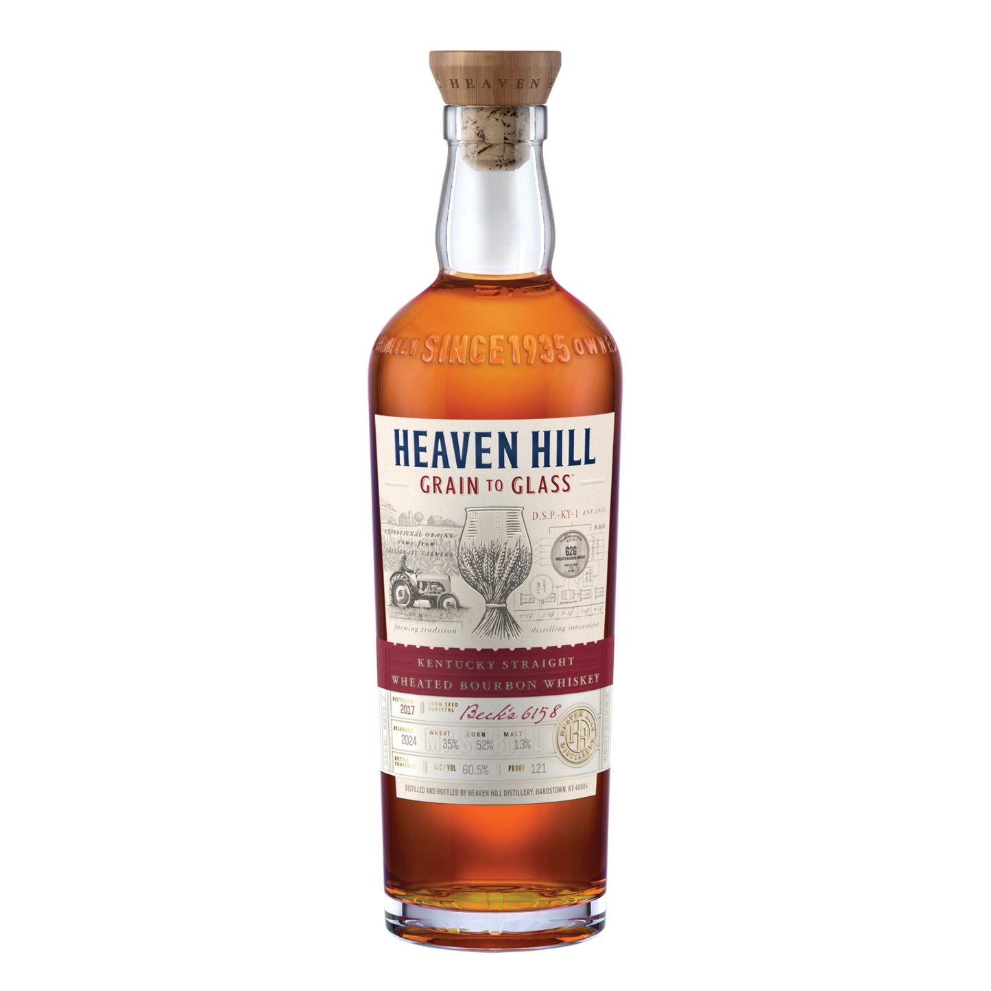 HEAVEN HILL BOURBON WHEATED 2026 GRAIN TO GLASS EDITION KENTUCKY 700ML