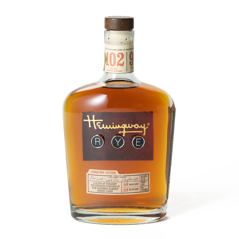 HEMINGWAY WHISKEY RYE SIGNATURE EDITION KENTUCKY 750ML LIQ