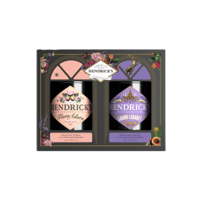HENDRICKS GIN CABINET OF CURIOSITIES LIMITED RELEASES DUAL PACK WITH 2 BOTTLES 750ML