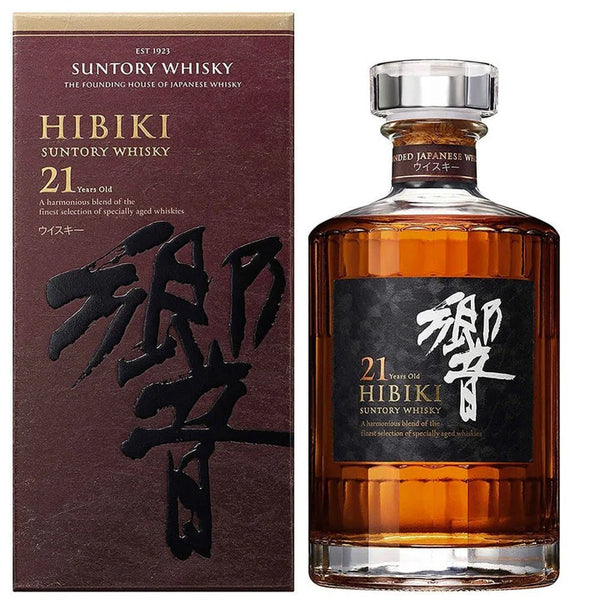 Suntory Hibiki Whisky Japanese 21YR 750ML - Premium Aged Japanese Suntory Hibiki Whisky Japanese 21YR 750ML - Premium Aged Japanese
