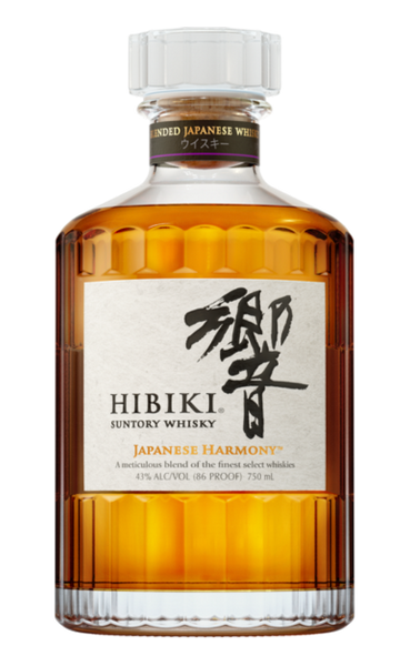 HIBIKI SUNTORY WHISKY BLEND OF FINEST HARMONY JAPAN 86PF 750ML HIBIKI SUNTORY WHISKY BLEND OF FINEST HARMONY JAPAN 86PF 750ML