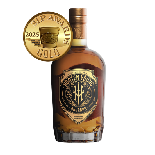 HOOTEN YOUNG BOURBON WHISKEY STRAIGHT BOTTLED IN BOND KENTUCKY 750ML LIQ