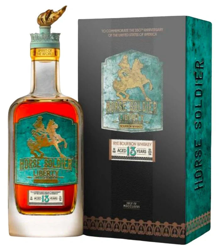 HORSE SOLDIER LIBERTY BOURBON 250TH ANNIVERSARY OF USA KENTUCKY 13YR 750ML