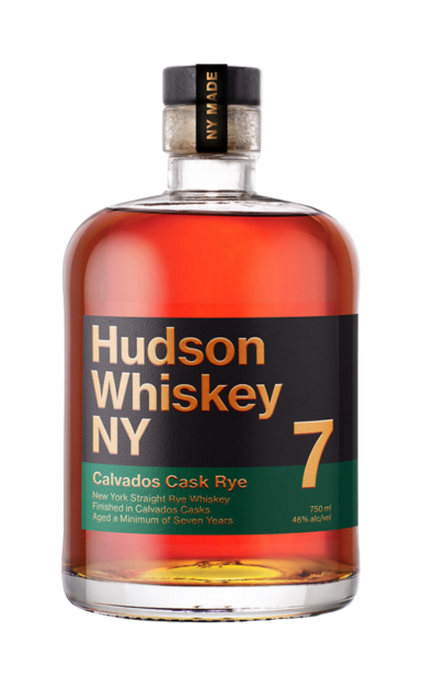HUDSON WHISKEY RYE CALVADOS CASK FINISH NEW YORK 7YR 750ML LIQ