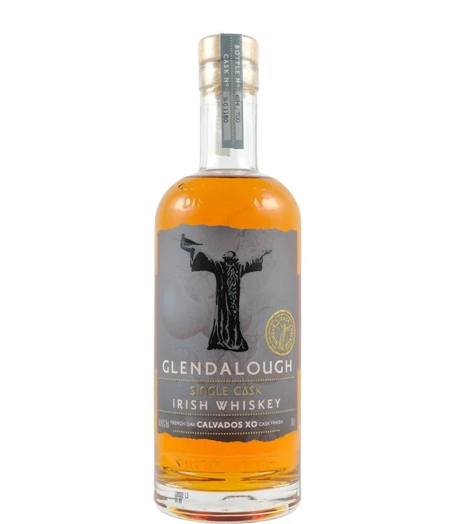 GLENDALOUGH WHISKEY SINGLE CASK FRENCH OAK CALVADOS XO CASK FINISH IRISH 750ML LIQ
