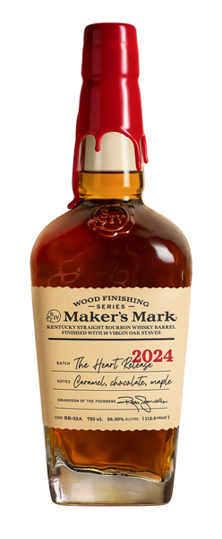 MAKERS MARK BOURBON WOOD FINISHING SERIES THE HEART RELEASE