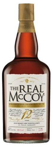 THE REAL MCCOY RUM PROHIBITION TRADITION BARBADOS 12YR 100TH ANNIVERSARY 750ML LIQ