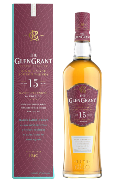 GLEN GRANT SCOTCH SINGLE MALT ROTHES SPEYSIDE 15YR 750ML Spirits