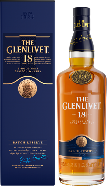 Glenlivet 18-Year Single Malt Scotch 750ml - Remedy Liquor Glenlivet 18-Year Single Malt Scotch 750ml - Remedy Liquor
