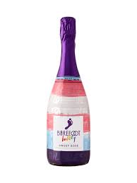 BAREFOOT BUBBLY CALIFORNIA CHAMPAGNE SWEET ROSE 750ML