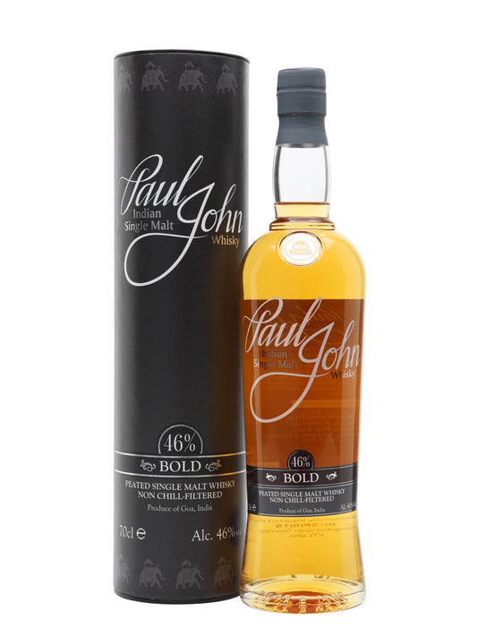 PAUL JOHN WHISKY SINGLE MALT BOLD INDIA 750ML LIQ
