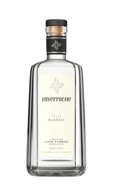 INVERROCHE GIN CLASSIC LIMESTONE CAPE FYNBOS BOTANICALS SOUTH AFRICA 750ML LIQ