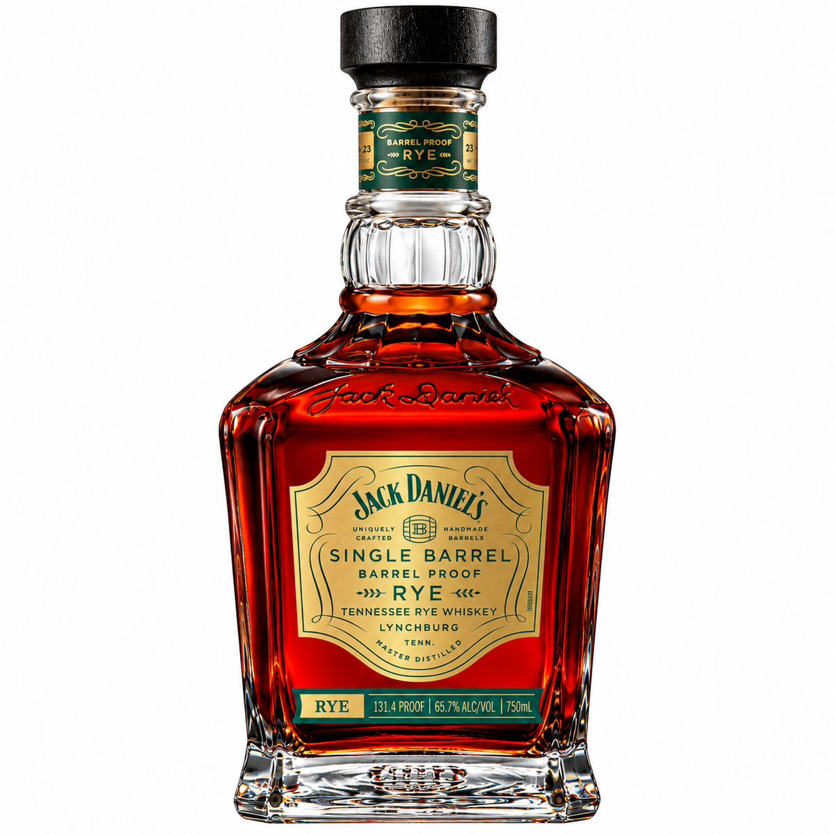 JACK DANIELS WHISKEY RYE PRIVATE SINGLE BARREL PROOF TENNESSEE 130PF 750ML