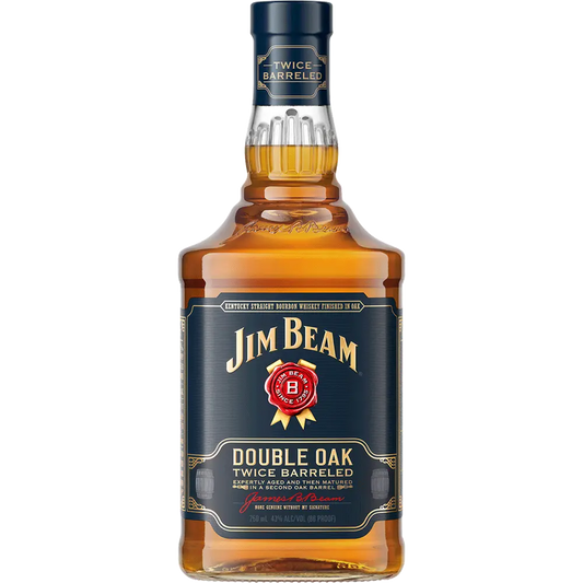 JIM BEAM BOURBON STRAIGHT DOUBLE OAK TWICE BARRELED KENTUCKY 750ML LIQ
