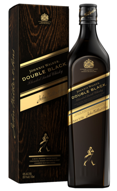 JOHNNIE WALKER SCOTCH BLENDED DOUBLE BLACK 750ML Spirits