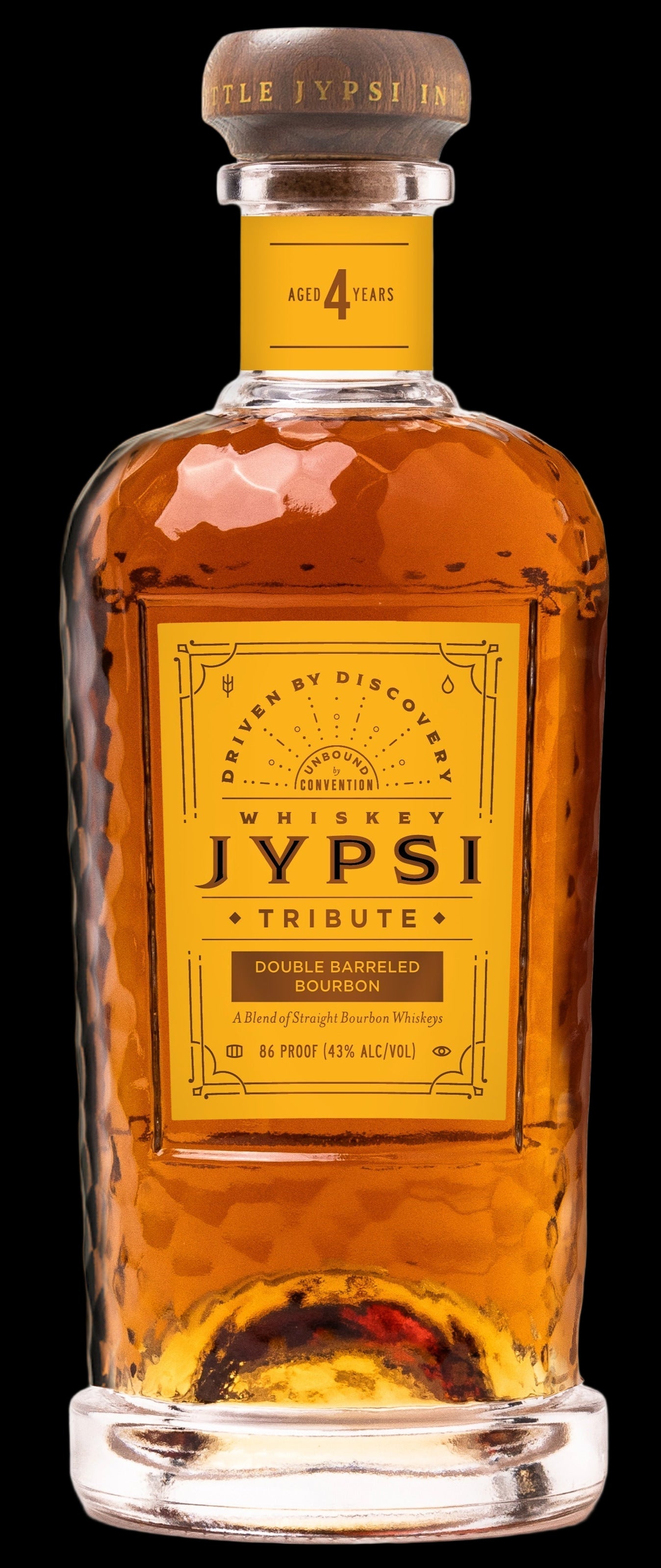 JYPSY TRIBUTE BOURBON WHISKEY STRAIGHT DOUBLE BARRELED TENNESSEE 750ML LIQ