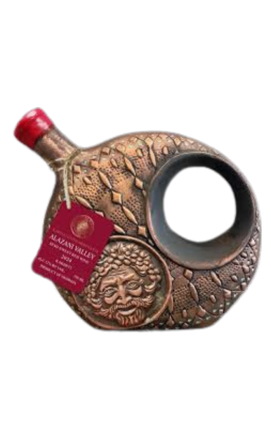 DIONYSUS RED WINE CERAMIC ALAZANIS VALLEY SEMI SWEET GEORGIA 2024 WINE
