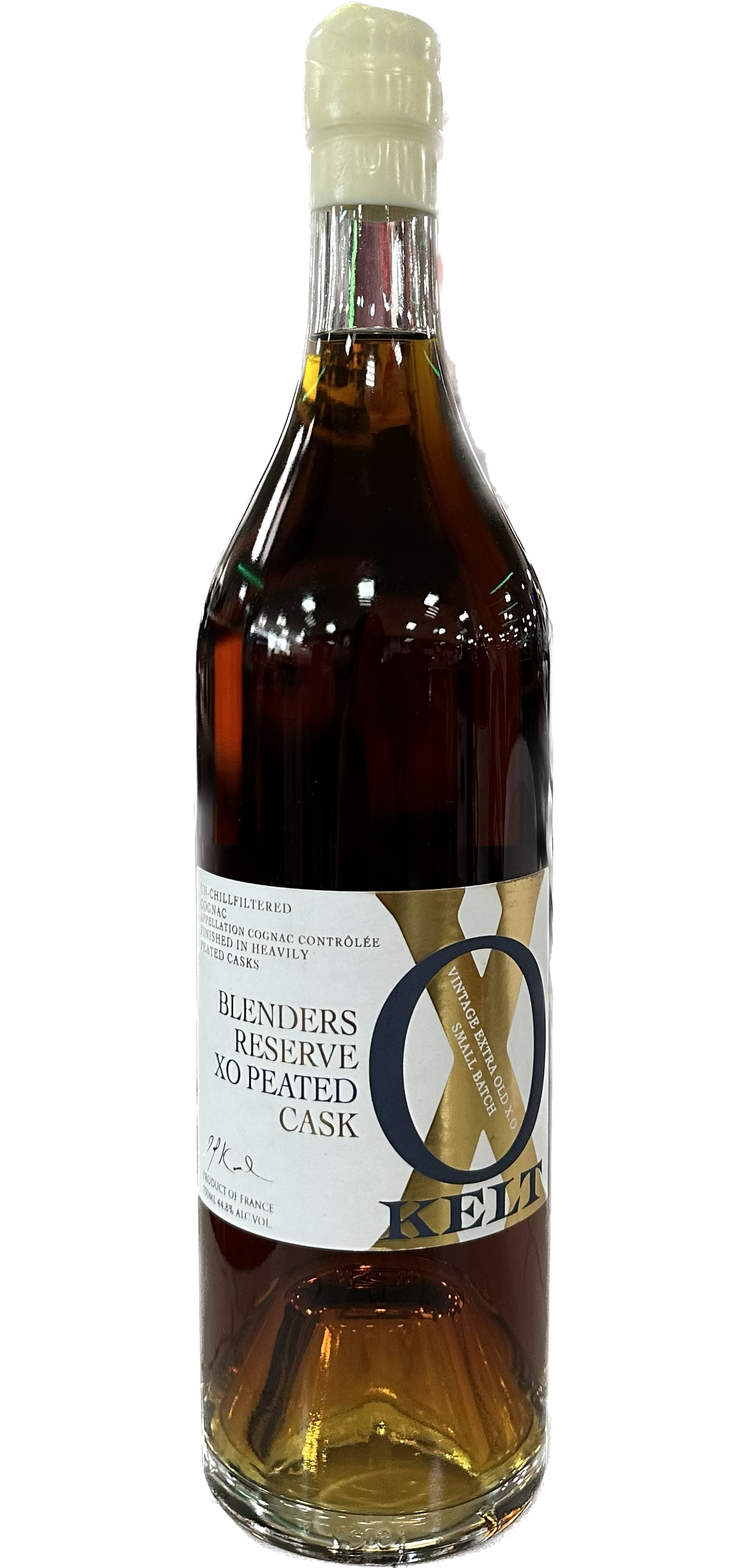 KELT COGNAC XO BLENDERS RESERVE PEATED WHISKY CASK 750ML - Remedy Liquor