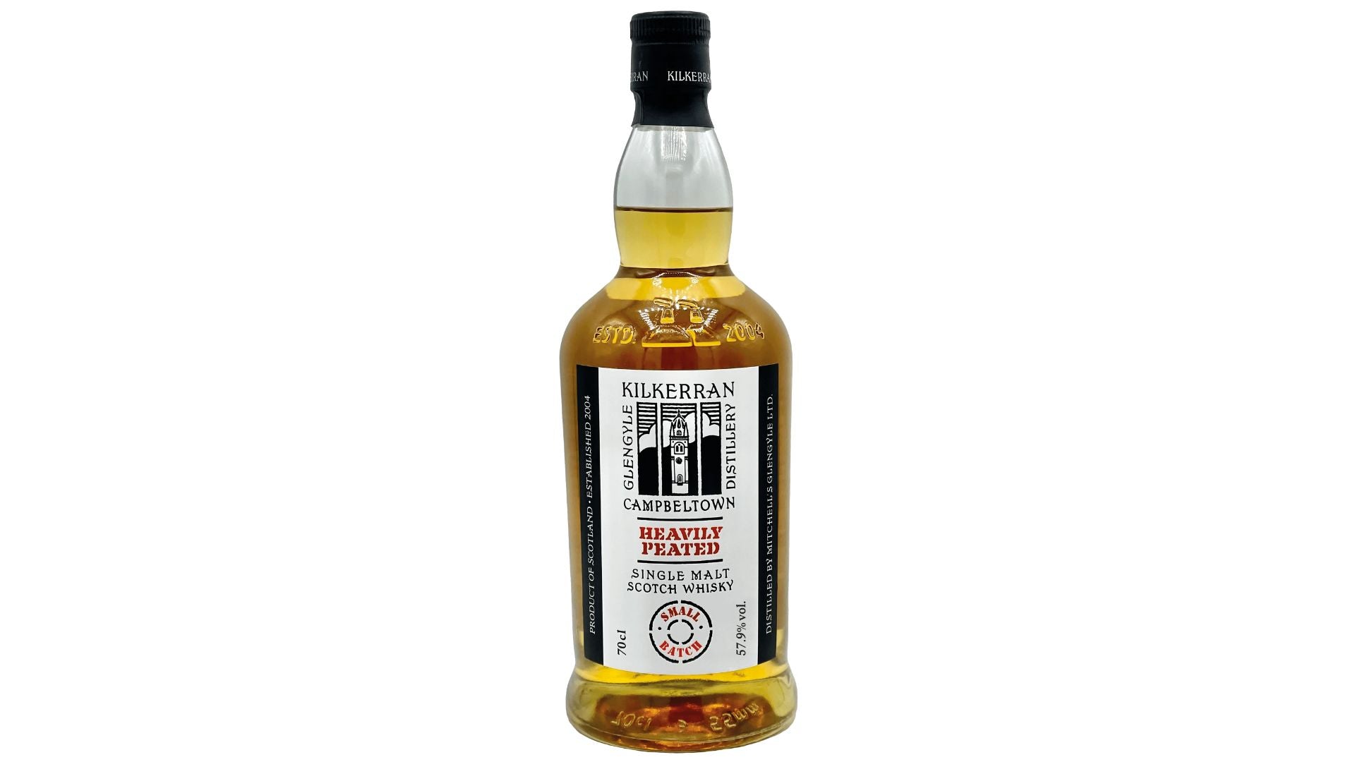 KILKERRAN SCOTCH SINGLE MALT HEAVILY PEATED BATCH 11 700ML LIQ