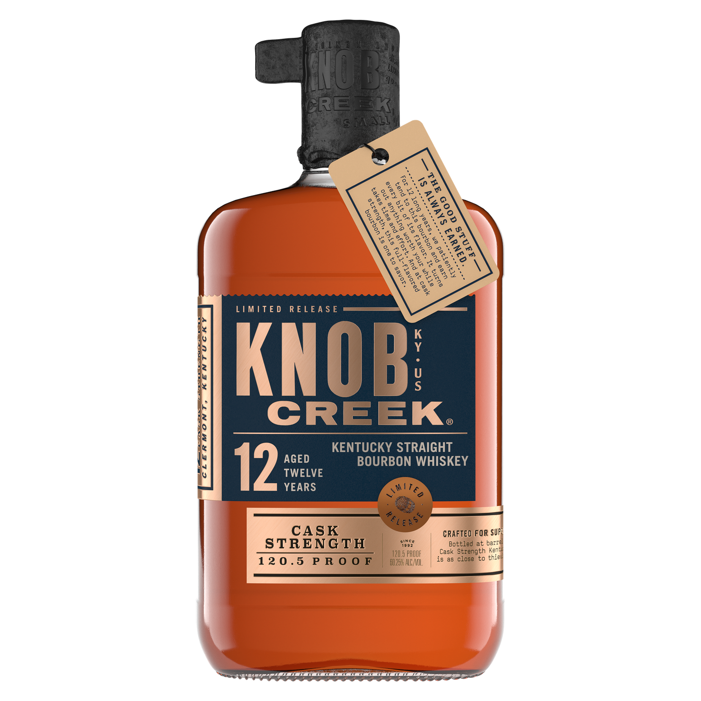 KNOB CREEK BOURBON CASK STRENGTH KENTUCKY 12YR 750ML LIQ