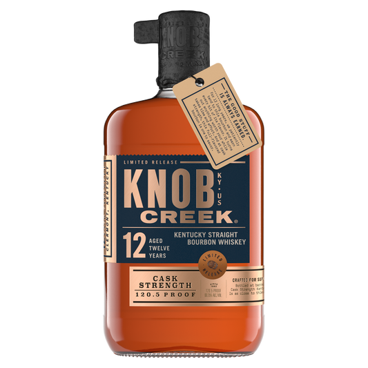 KNOB CREEK BOURBON CASK STRENGTH KENTUCKY 12YR 750ML LIQ