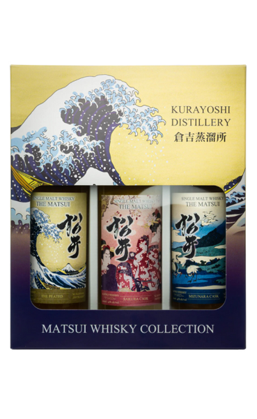 Matsui Sakura/Mizunara/Peated Whiskey Collection 3x200ml – Remedy