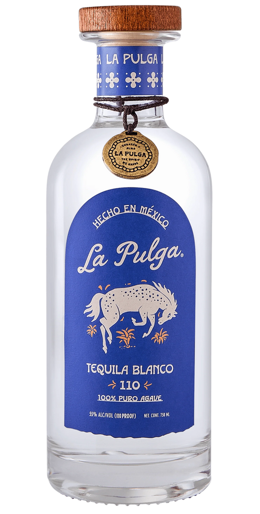 LA PULGA TEQUILA BLANCO 110PF 750ML LIQ
