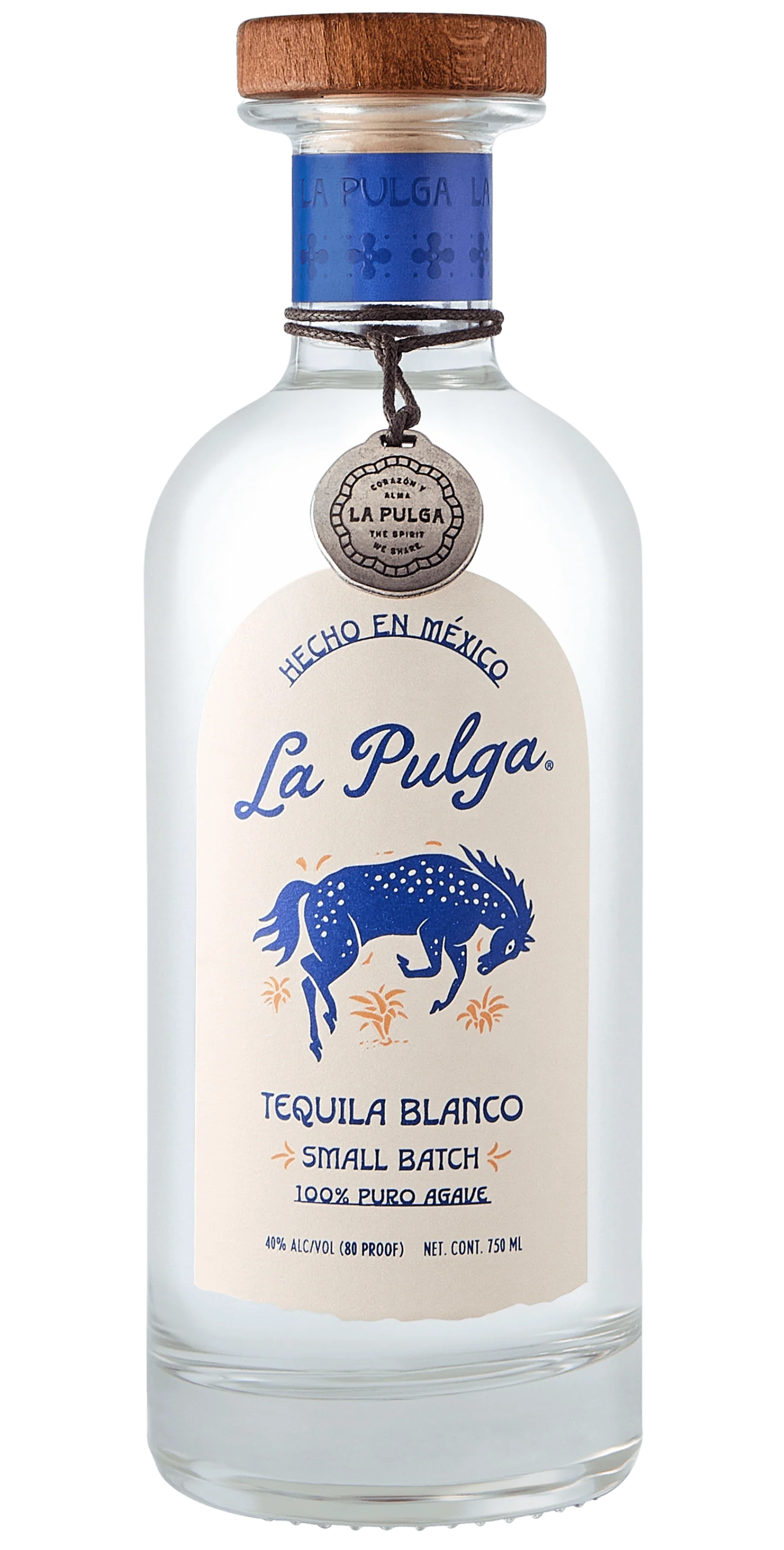 LA PULGA TEQUILA BLANCO 750ML LIQ