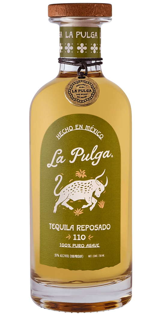 LA PULGA TEQUILA REPOSADO 110PF 750ML LIQ