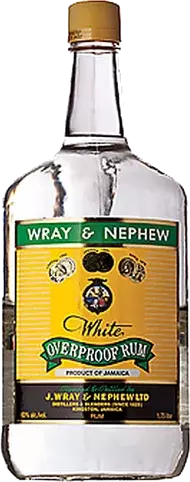 WRAY & NEPHEW RUM WHITE OVERPROOF JAMAICA 1.75LI