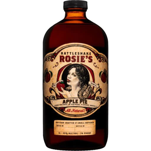 RATTLESNAKE ROSIES WHISKEY APPLE PIE NEW YORK 750ML LIQ