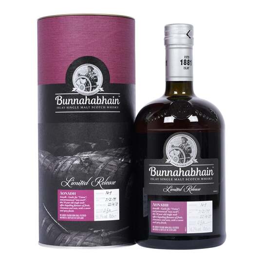 BUNNAHABHAIN AONADH SCOTCH SINGLE MALT ISLAY 10YR 750ML LIQ