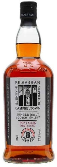 KILKERRAN DISTILLERY GLENGYLE SCOTCH SINGLE MALT PORT CASK MATURED 8YR 750ML LIQ