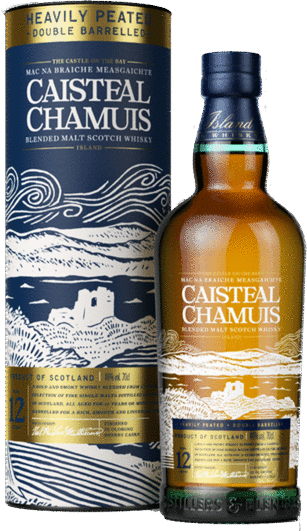 CAISTEAL CHAMUIS SCOTCH BLENDED HEAVILY PEATED 12YR 750ML